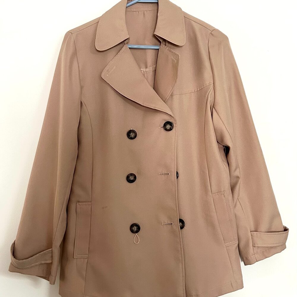 Beige Trench Coat